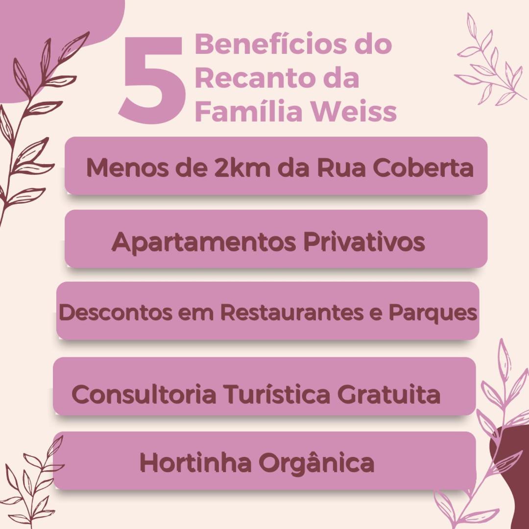 Recanto Familia Weiss غرامادو المظهر الخارجي الصورة